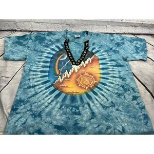 vtg 93 USA made streetwear t shirt  graphic‎ by Grateful Dead artist Marc Almera